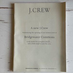 Vintage J Crew Holiday 2007 Catalog w/puppy on cover